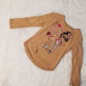 Girl's Garanimals Graphic T-shirt long sleeve 4